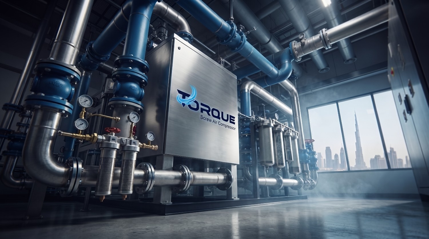 Industrial Compressor Installation