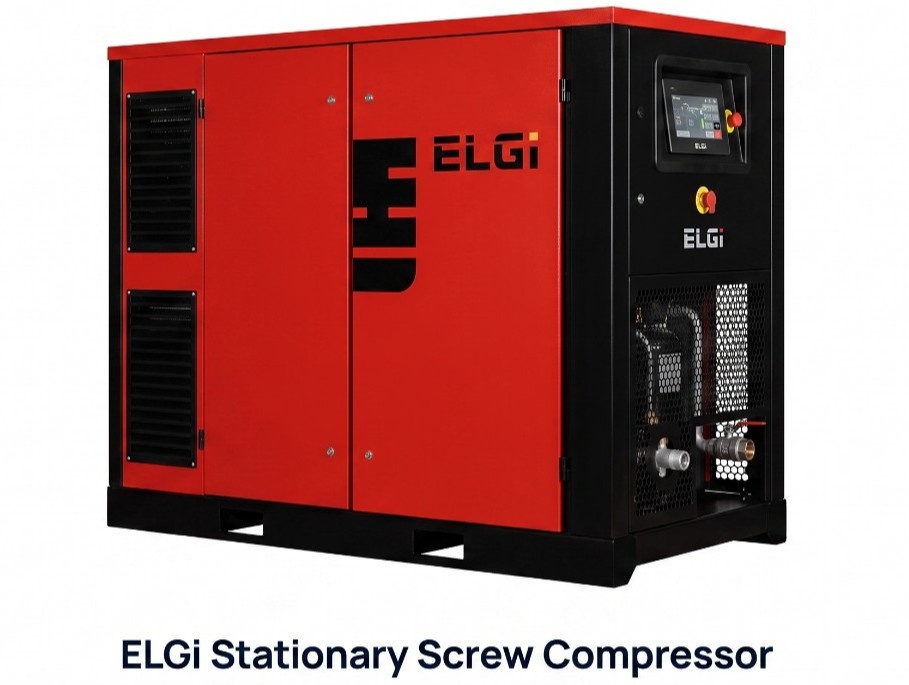 ELGi Stationary Screw Compressor.
